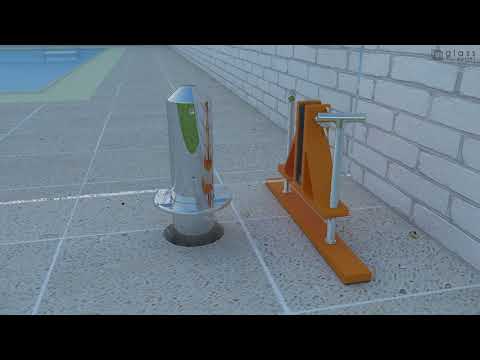 GlassMate Tool to install Glass Pool Fencing