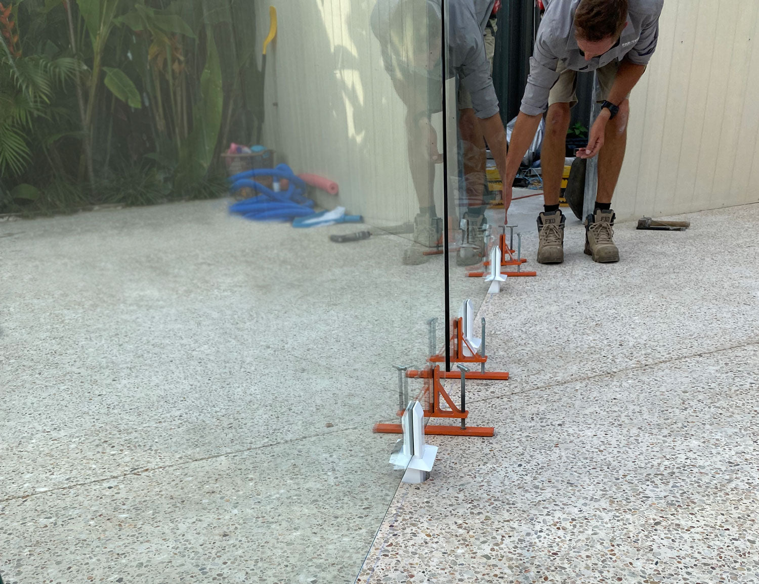 GlassMate Pool Fencing Installation Tool Guide for installing glass pool fencing