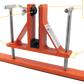 GlassMate features rubber to ensure glass panels aren't scratched, knobs for easy adjustment and are powder coated aluminium for durability 